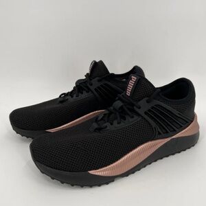 Puma Women's Pacer Future Allure Sneakers sz 10 Black/Rose Gold Athletic Shoes
